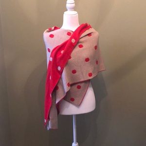Banana Republic Knit Scarf/Shawl Reversible
